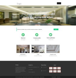 简约企业网站模板免费下载指南 聚焦PSD格式与编号15134508千图网资源